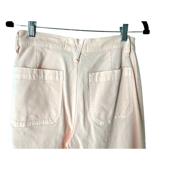 Point SUR SUBTLE PINK WIDE LEG CROP PANT - Picture 6 of 9